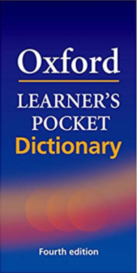 Image of Oxford Learners Pocket Dictionary Edition 4