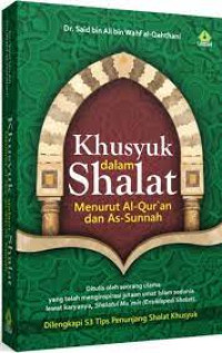 Image of Khusyu' Dalam Shalat
