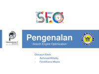 Image of Pengenalan Search Engine
Optimization (SEO)